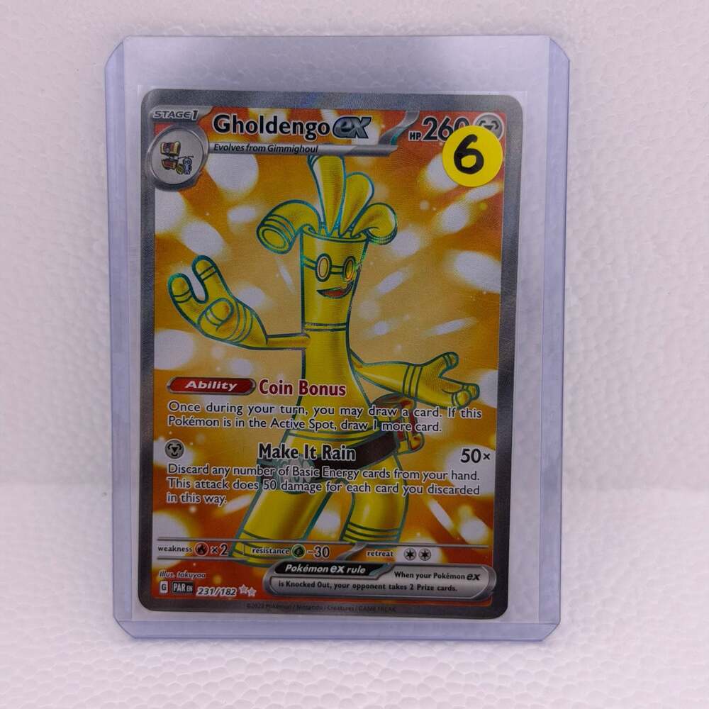 Gholdengo ex - 231/182 - SV04: Paradox Rift - Pokemon - .com,